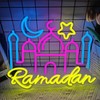 Ramadan Neon Sign Ramadan Decorations for Home Dimmable Neon Lights