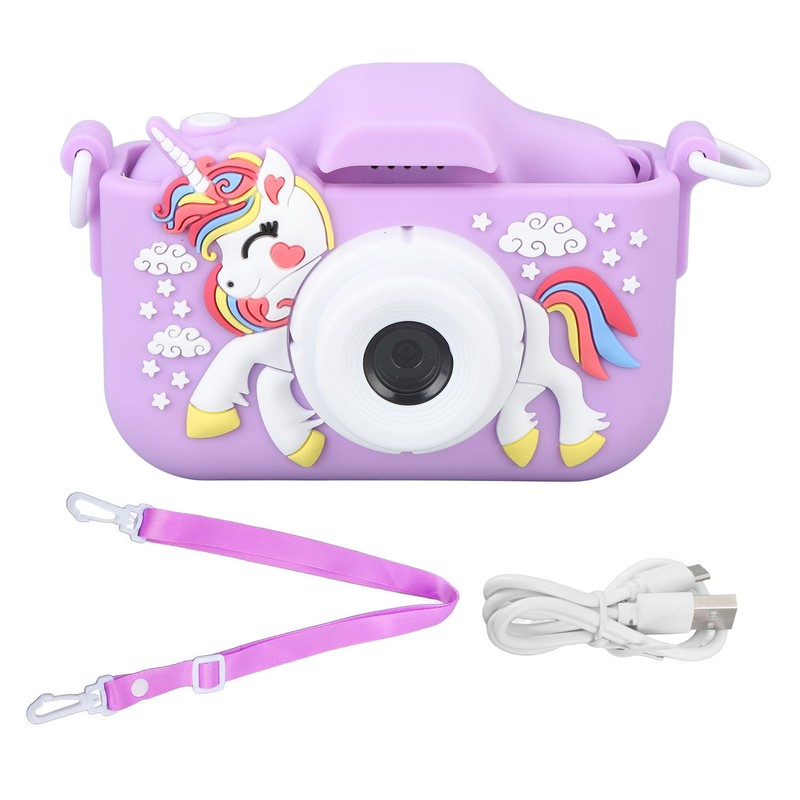 Kids Camera Cute Dual Lens Auto Focus Photography Video Recording