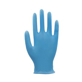 Med Comfort Vitric Gloves Powder-Free Blue 1 Box of 100 (L)