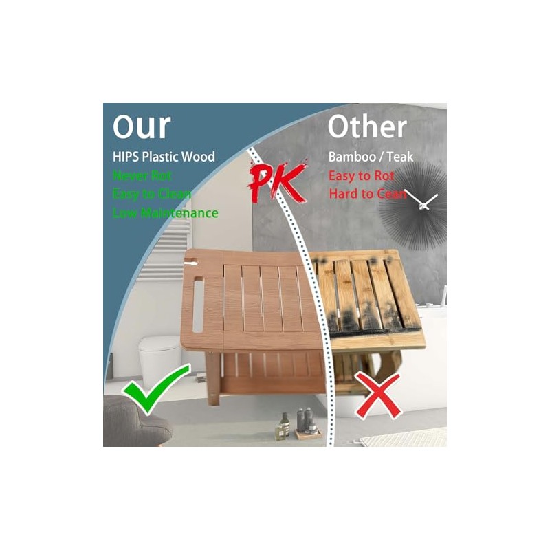 Heavy Duty Shower Stools, Shower Benches for Inside Shower to