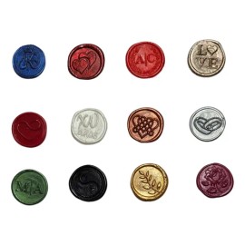 Cera Lacre Para Sello Varios Colores Con 500 Pastillas                                                                                                