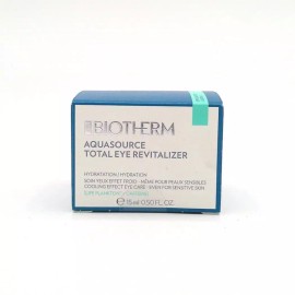 Biotherm Aquasource Total Eye Revitalizer Sensitive Skin 0.5oz /15ml *NEW IN BOX