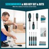 Sundpey Tool Kit 206PCs with Drill - 12V Cordless Power