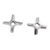 2PCS Meat Grinder Blade Knife Cutter Stainless Steel Easy Replacement