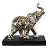Caths Direct Silver Elephant Ornament