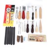 20pcs Leather Craft Tools punch Kit Stitching Working Stitching Groover