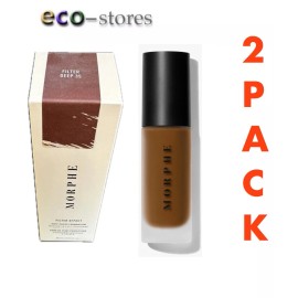 Morphe Filter Effect Soft Focus Foundation Deep 35 0.94 Fl Oz/28 mL NIB 2 Pack