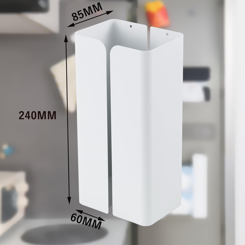 Wowfill Magnetic Tissue Case, Paper Holder, Separate, Width Adjustable, One-Handed,