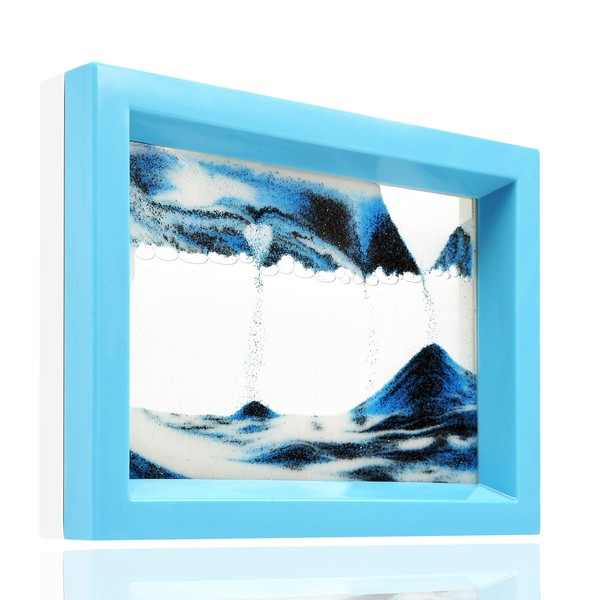 whimsyyy Moving Sand Art Liquid Motion Bubbler Flowing Sand Art