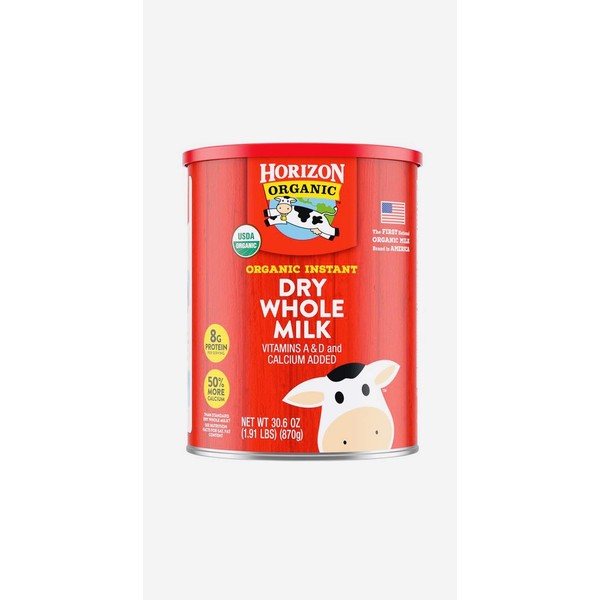 Horizon Organic instant Dry Whole Milk 30.6