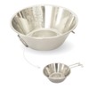 d+ Shera Cup Folding Graduated Polished Cup Measuring Cup Stainless