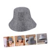NOLITOY 2Pcs Felt Sauna Hat for Men Stylish Water Absorbing