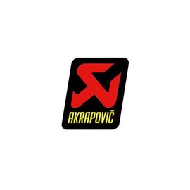 1.사각 아크라포빅(중) 오토바이 내열 알루미늄 패치 스티커 Square Acrafobic (Medium) Motorcycle Heat-Resistant Aluminum Patch Sticker