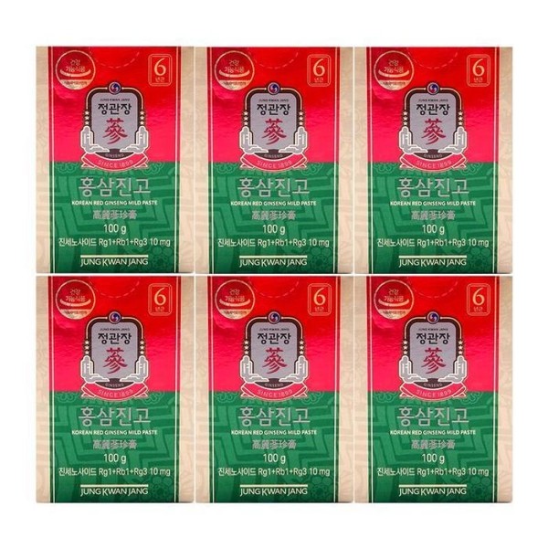 Jeonggwanjang Hongsam Jingo 100g x 6 bottles / 정관장 홍삼진고
