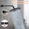 HarJue Shower Head Extension Arm, Shower Extender Water Outlet- Lowers