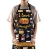 G2TUP Lasagna Kitchen Apron Lasagna Cooking Apron Lasagna Themed Gifts