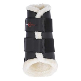 Covalliero Kerbl 3210550 Dressage Gaiters Fleece Rear Black L