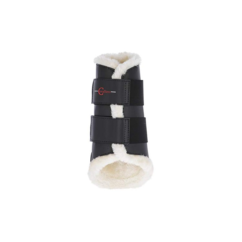 Covalliero Kerbl 3210550 Dressage Gaiters Fleece Rear Black L