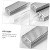 DOITOOL 4pcs Double-sided Stainless Steel Foot File Foot Exfoliating Tool