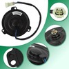 WIKIBB Electric Radiator Cooling Fan Motor Replacement for Honda Trx420Fe