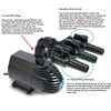 Aquascape 3-Way Adjustable Flow Valve Ultra Pump Fitting, 3/4-inch MPT