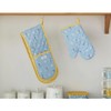 Cooksmart British Designed Oven Gloves | Modern Design Gauntlet Oven