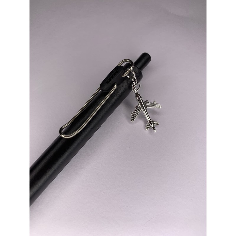 Airplane Jet Aircraft Flight Ballpoint Pen Gel Ink Black 0.5mm