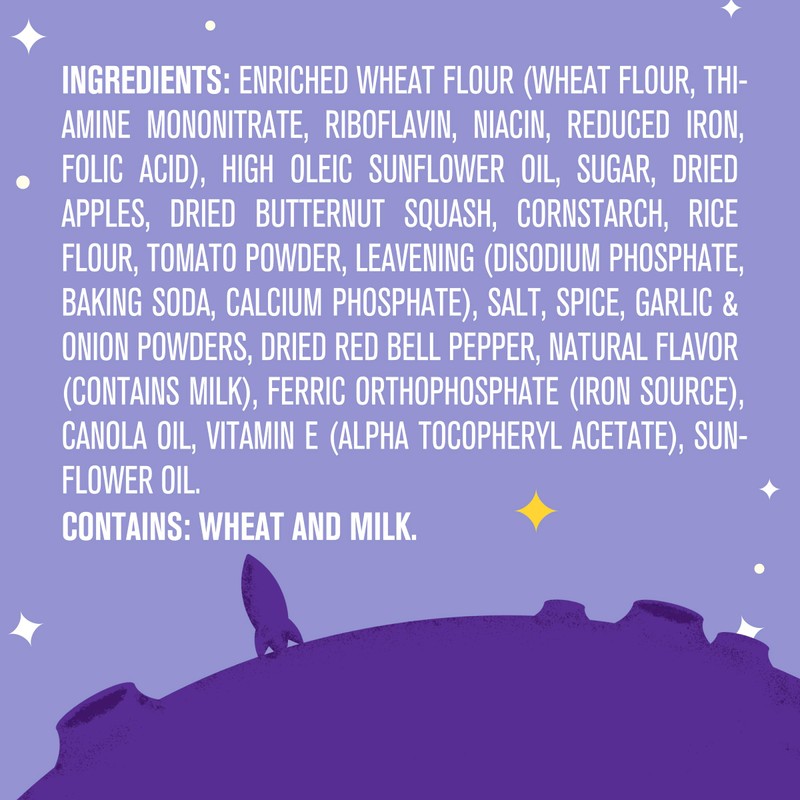 Get'ems! from Gerber Pizza Space Crackers, Kids Snack Made with