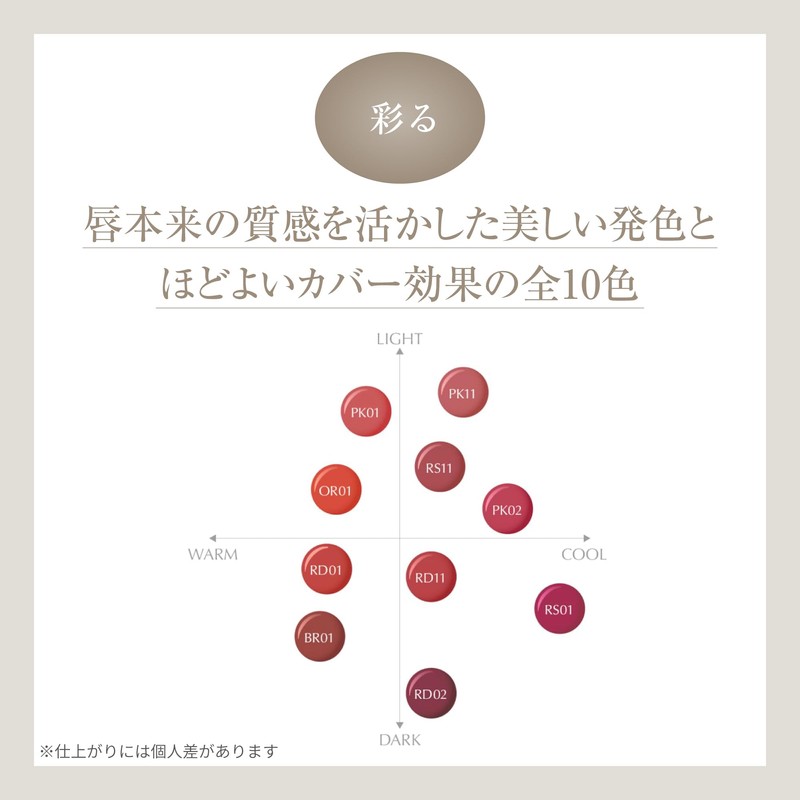 ACSEINE Lip Care Rouge BR01 Russet Brown