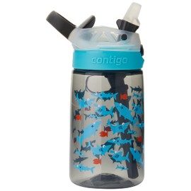 Contigo Gizmo Flip 'Autospout' Kids Water Bottle - Shark 414ml