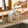 Octonyluck Soap Dispenser, Refillable Hand Soap Dispenser for Bathroom and
