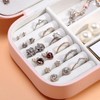 Vellure Travel Jewelry Case Organizer Small – Durable Space-Saving Construction,