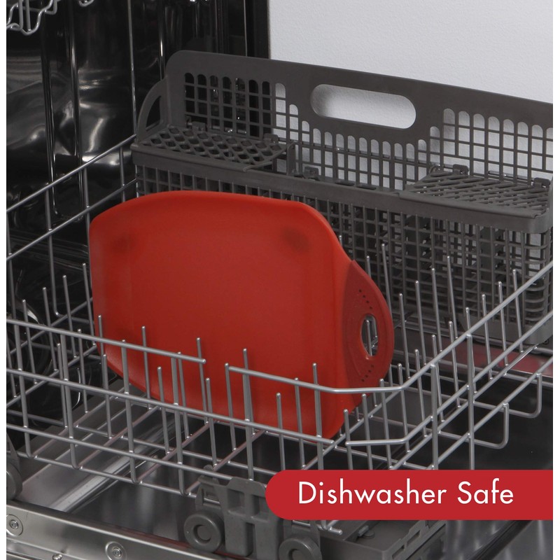 Dexas Chop & Scoop Cutting Board, 9.5 by 13 inches,