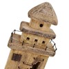 Veclotch Wooden Lighthouse Beach Themed Decor for Home, 17.7"" H