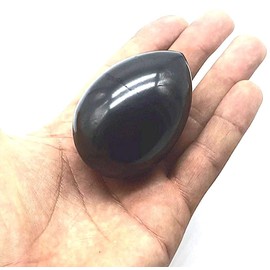 CRIGEMA - Natural Shungite Stone, 100% Russia (Shungite Egg 6 cm)