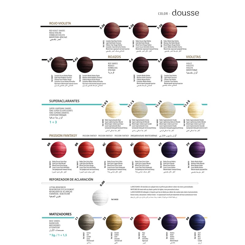 TASSEL DOUSSE Professional Hair Dye 12 Natural Oils for Women
