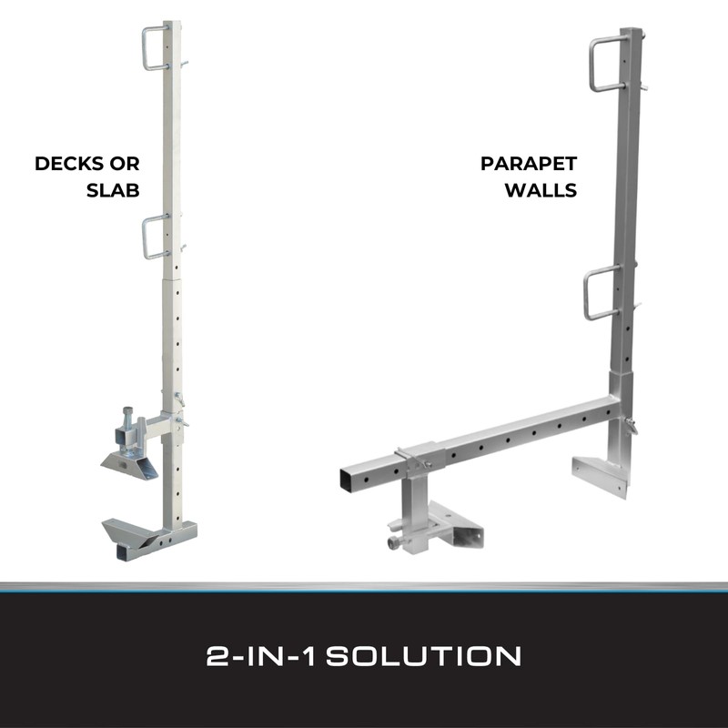 Tie Down 65015 Parapet Wall and Universal Guardrail System (Pack