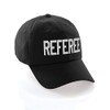 Classic Referee Hat Premium Cotton Low Profile Unstructured Adjustable Strapback