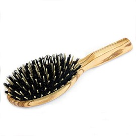 Redecker Olive Wood Hair Brush (Wood Pin & Boar Hair Mix)
