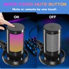 KingSom - Micrófono USB Cardioide para juegos para PC, micrófono