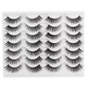 Glowingwin Cat Eye Lashes Eyelashes Dramatic Eyelashes Long Fluffy False