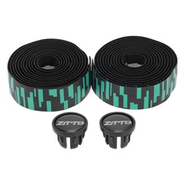 BULLSPANN 1 Pair of Bicycle Handlebar Tapes, Cork Bicycle Handlebar Tapes, EVA Bicycle Handlebar Wrap for Road Bike, Mountain Bike, Black, Sea Blue