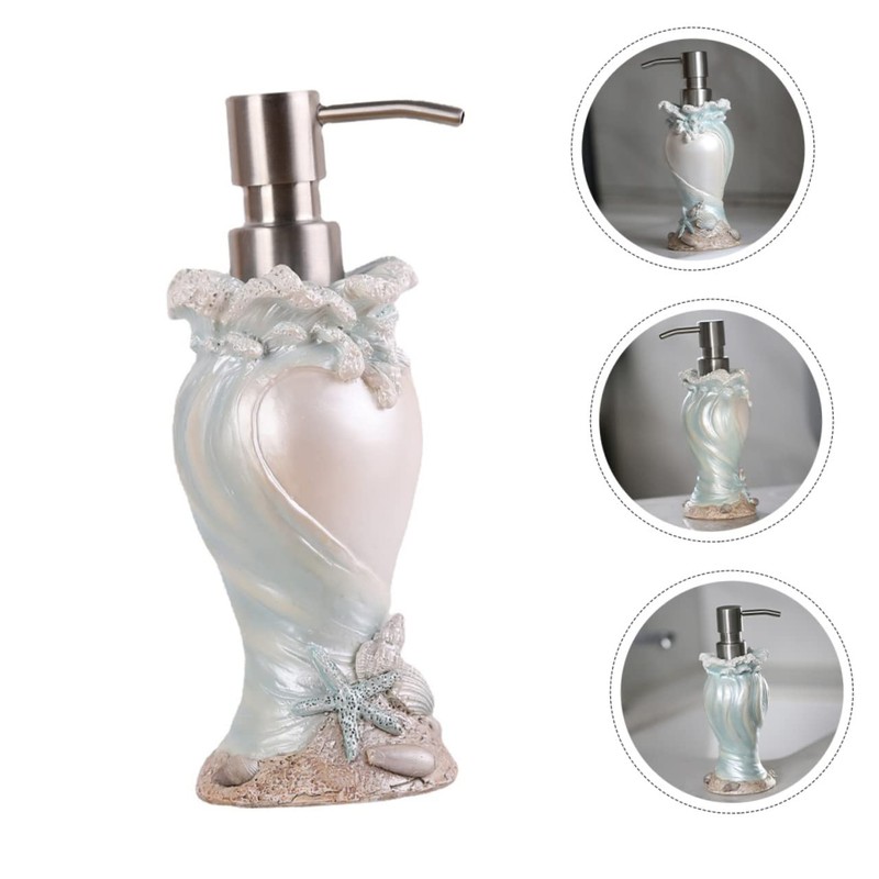 Zerodeko Style Refillable Soap Dispenser Stylish Pump Shampoo Bottle for
