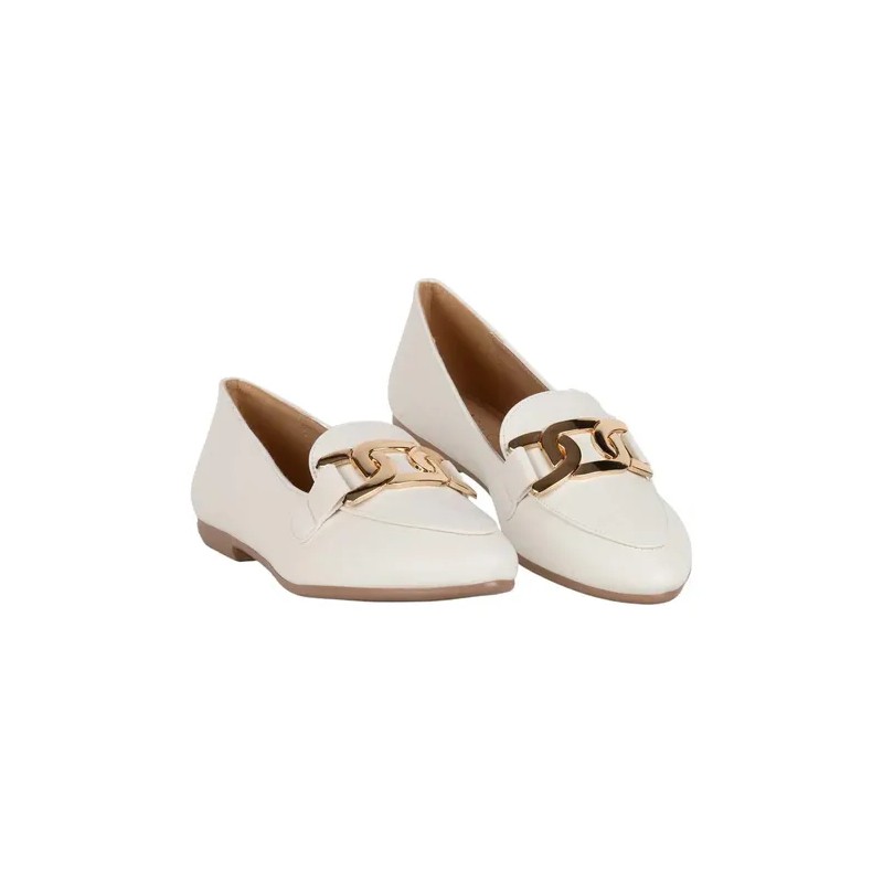 Flat Mujer Crema Stfashion 12304010