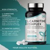 L-Carnitine Complex - High Strength Capsules with Added Riboflavin, Biotin,