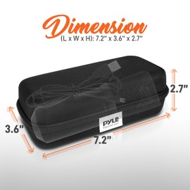 JOVIAL USB Microphone Travel Storage Case - Compact Case for Pyle PDMIUSB50 USB Studio Microphone