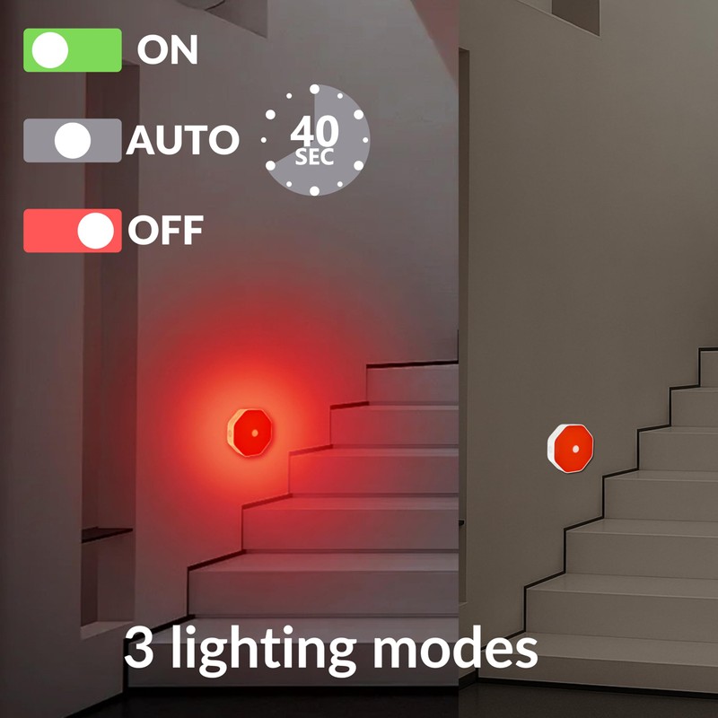Amber Reading Lights for Books in Bed – Red Book