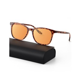 DIUWEU Blue Light Blocking Glasses,Blue Light Glasses,Gaming Glasses,Anti Glare Fatigue,TR Material,Suitable for Screens,Computers,TVs,Games,Mobile Phones (Brown Tortoiseshell)