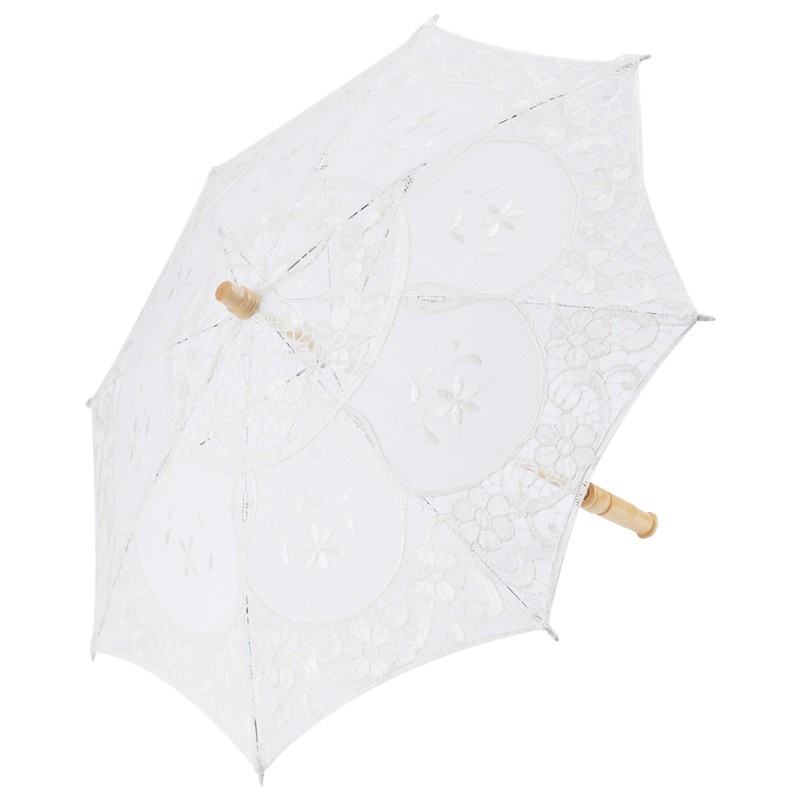 Mini Lace Umbrella Wedding Bridal Parasol Umbrella for Girl Party