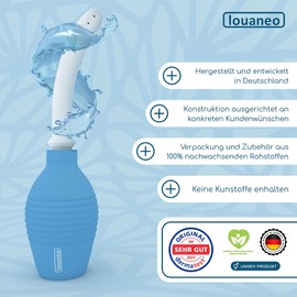 Dermatest: Very Good Louaneo® Bidet for Men and Women - Enema Set for Conditioner + Cleaning with Instructions